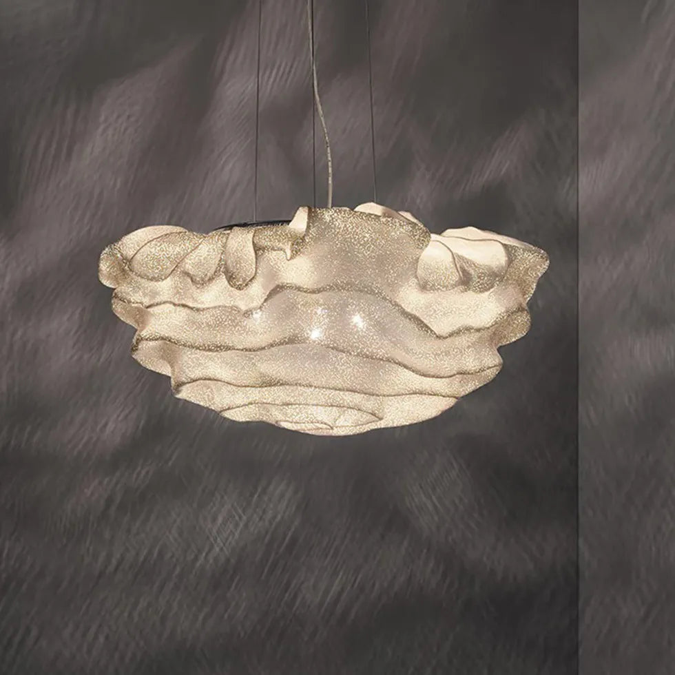 Streamlined Cloud Art Design Modern Pendant Light