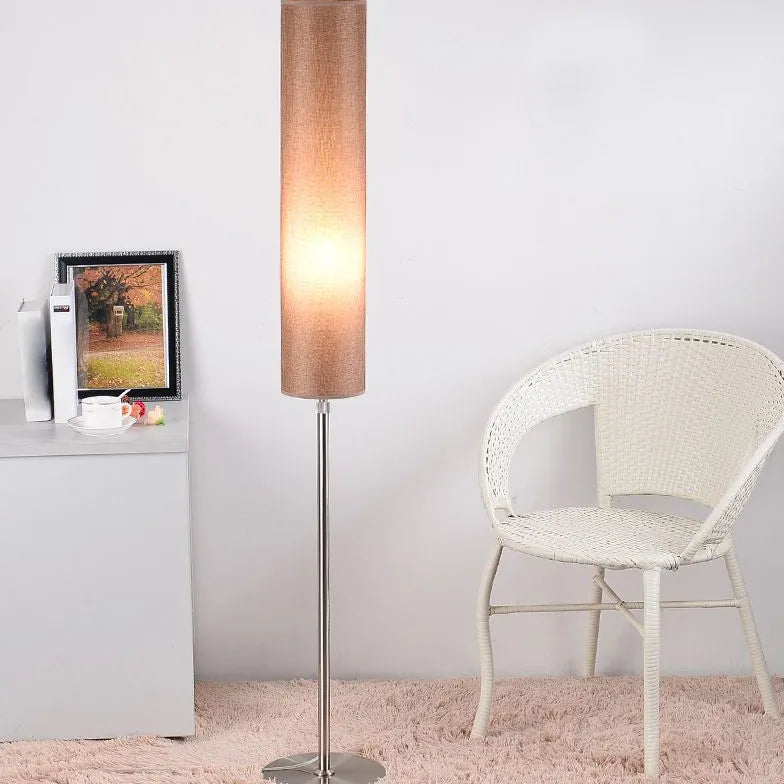 Cylindrical Tall Modern Floor Lamp