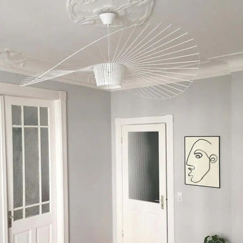 Hat-Shaped Frame Modern Living Room Pendant Light