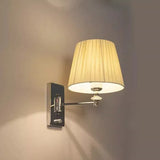 Folding Arm Fabric Modern Wall Lights