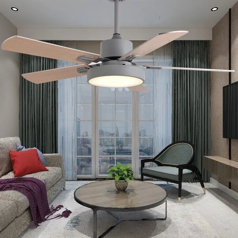 Grey For Living Room Ceiling Fan With Light