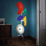 Colorful Multi-Head Abstract Floor Lamp