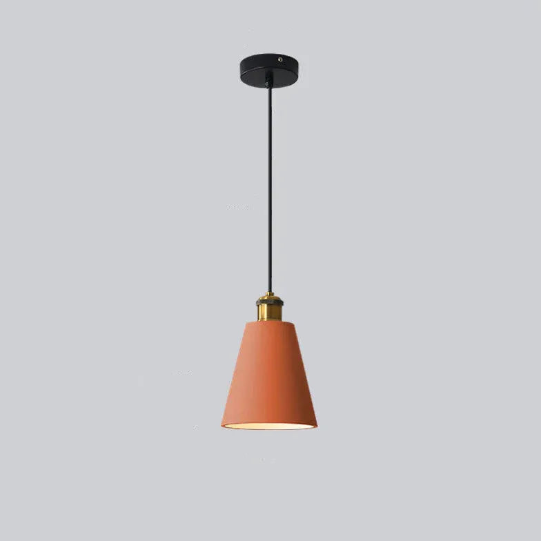 Black Round Cake Dining Room Pendant Light