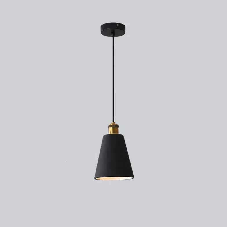 Black Round Cake Dining Room Pendant Light