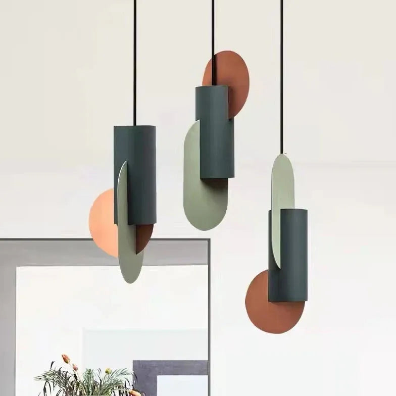 Long Column Suspension Modern Pendant Light