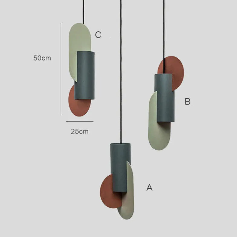 Long Column Suspension Modern Pendant Light