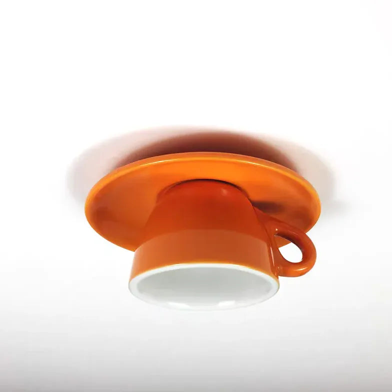 Coffee Cup Bedroom Flush Ceiling Lights