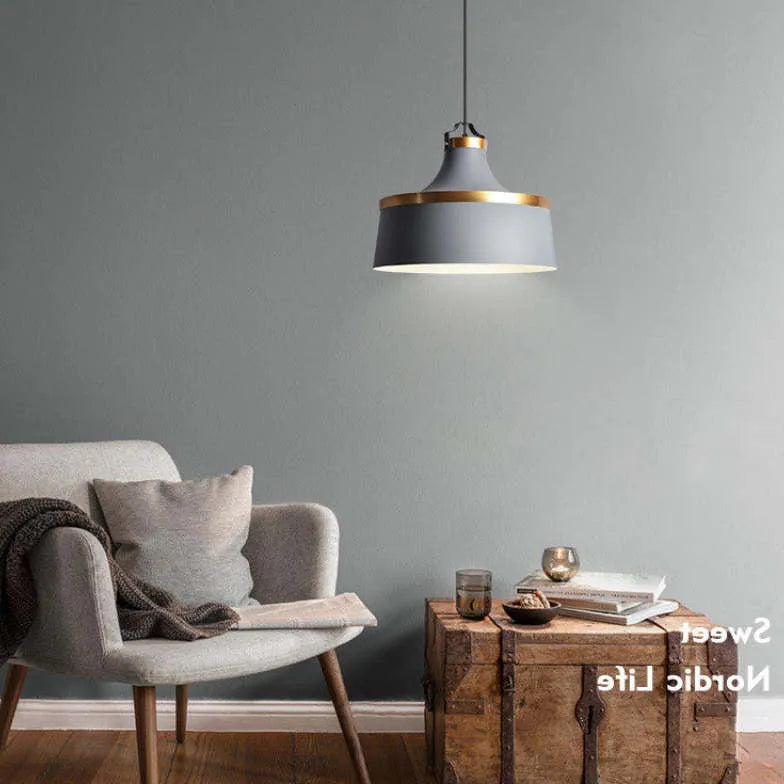 Wide Mouth Cone Vintage Pendant Light