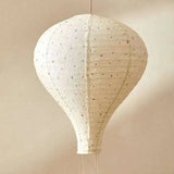 Fabric Hot Air Balloon White Flush Ceiling Lights