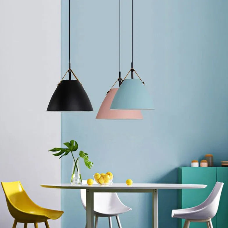 Bell Jar Multicolor Led Modern Pendant Light