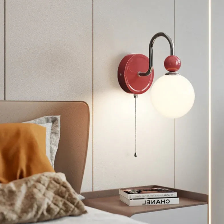 Modern Globe  Plug in Wall Lights