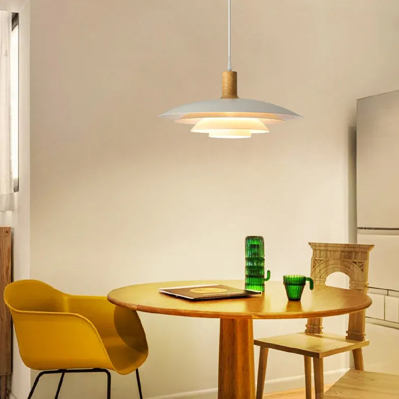 Multi-Layer Round Dining Room Modern Pendant Light