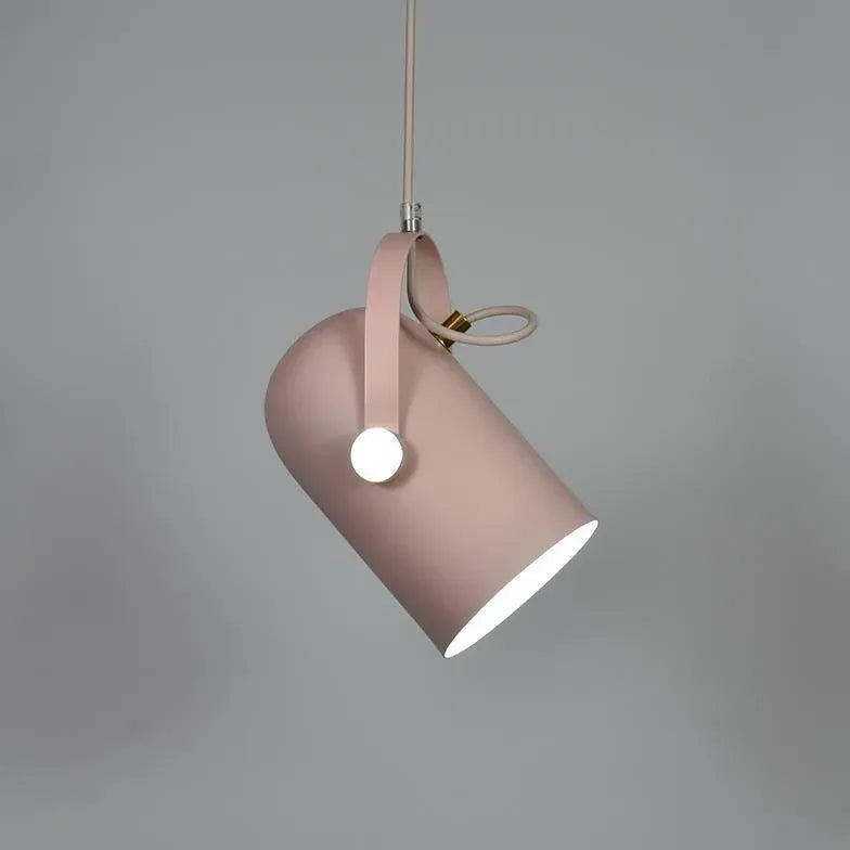 Multicolor Bucket Modern Pendant Light