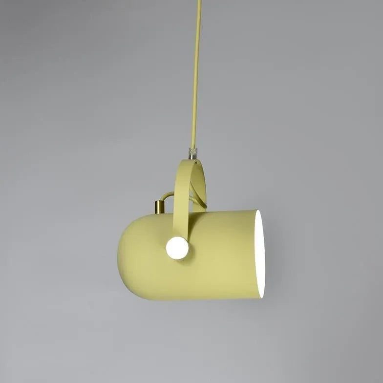 Multicolor Bucket Modern Pendant Light