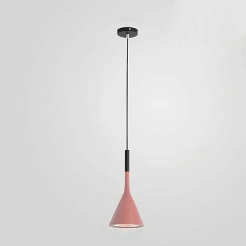 Cone Black Bedroom Modern Pendant Light