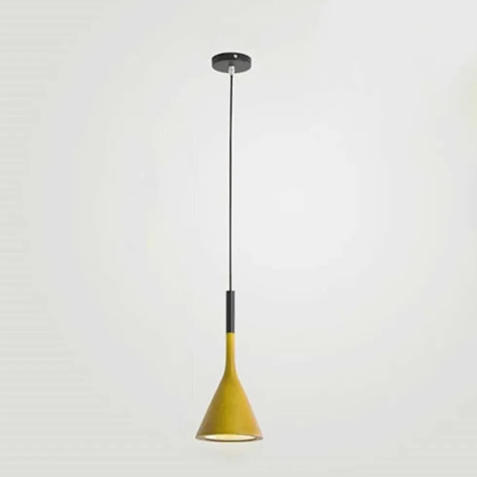 Cone Black Bedroom Modern Pendant Light