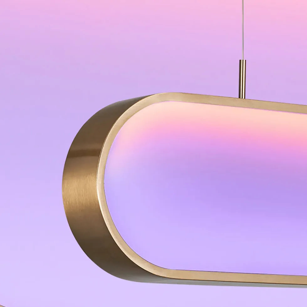 Simple and Round LED Pendant Light