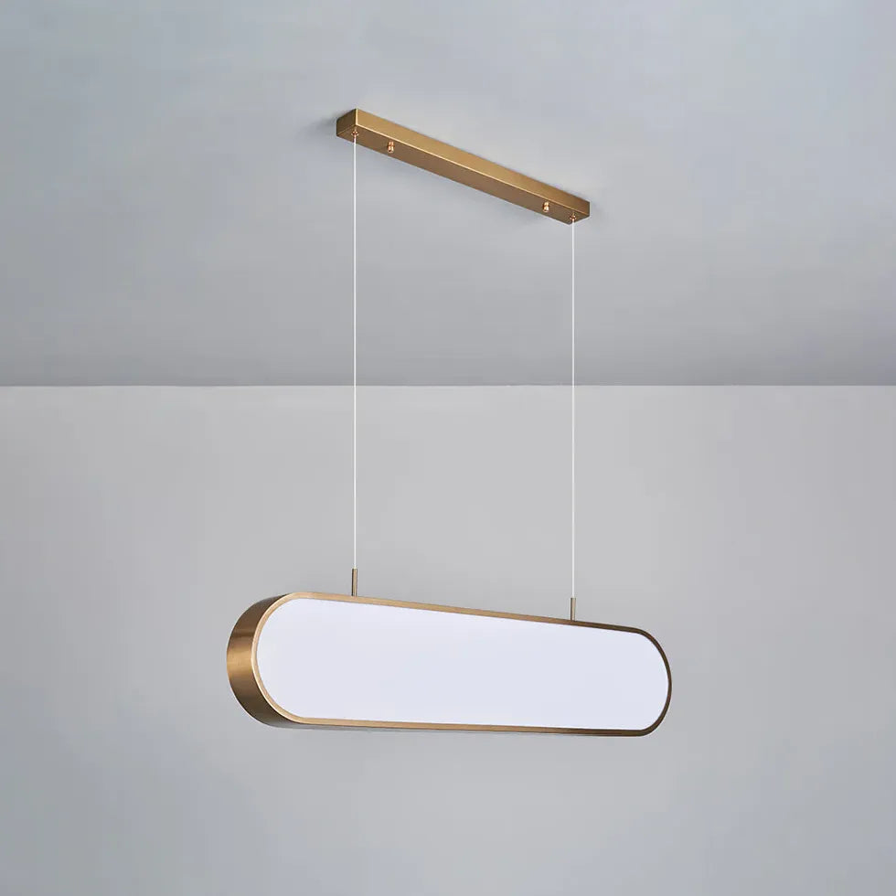 Simple and Round LED Pendant Light