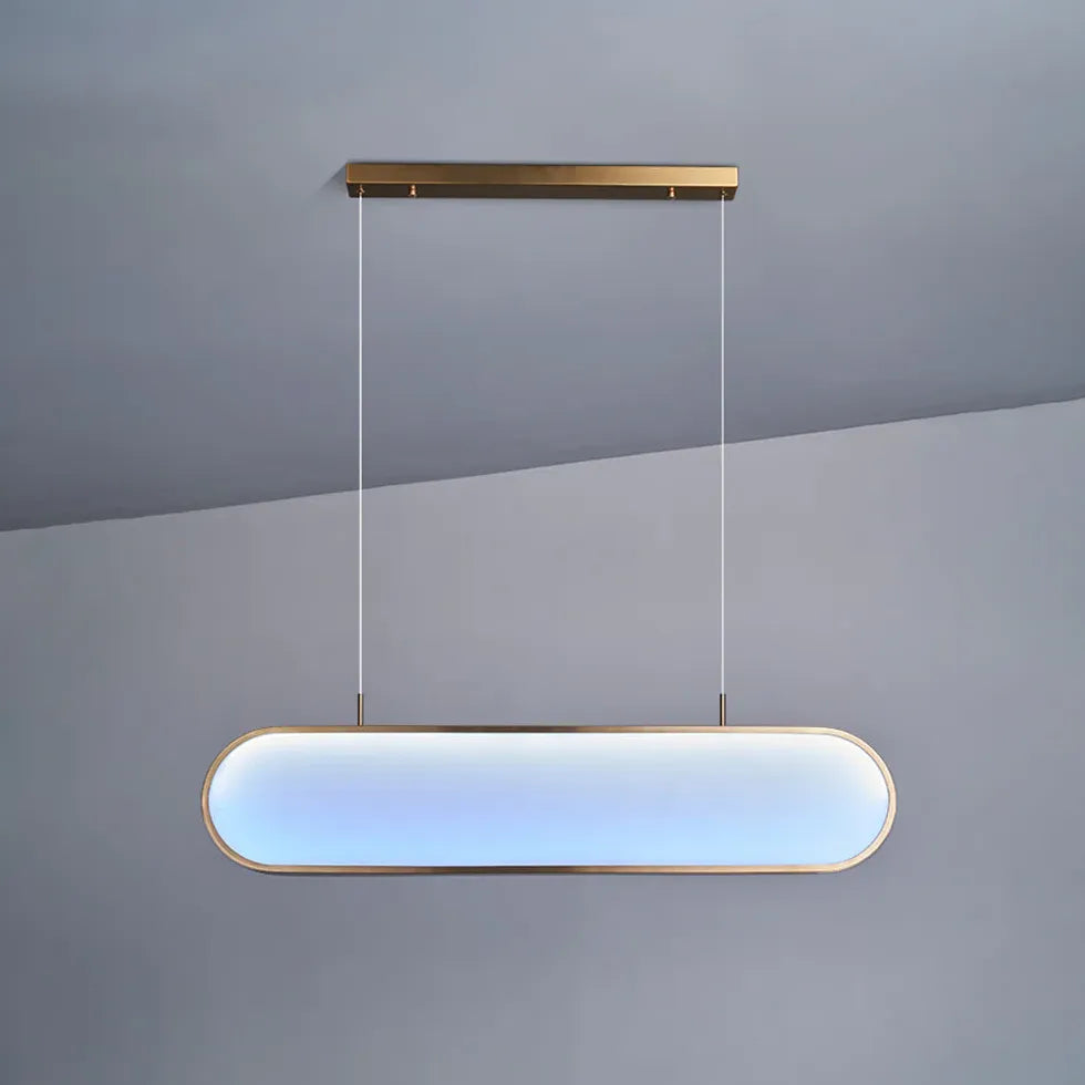 Simple and Round LED Pendant Light