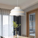 Stacked Discs Kitchen Led White Pendant Light