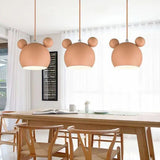 Bear Macaron Dining Room LED Pendant Light