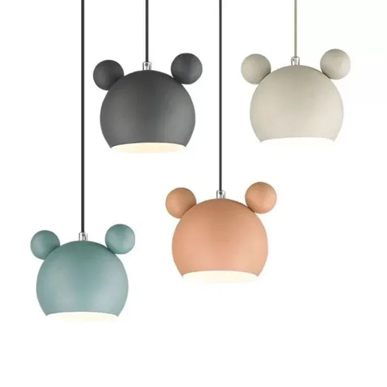 Bear Macaron Dining Room LED Pendant Light