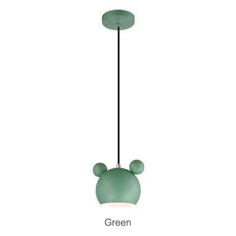 Bear Macaron Dining Room LED Pendant Light