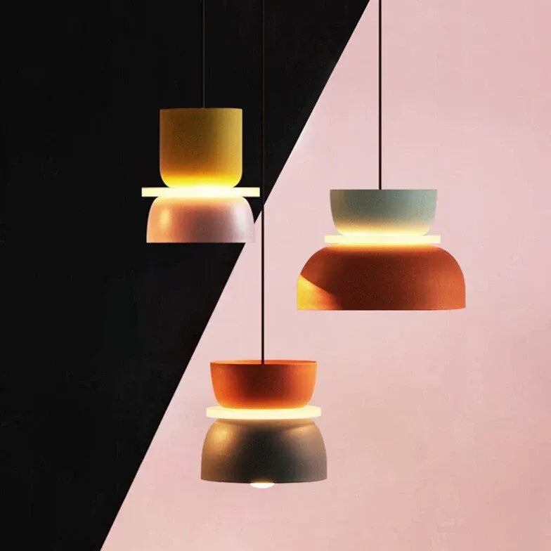 Stacked Shape Dining Room Modern Pendant Light