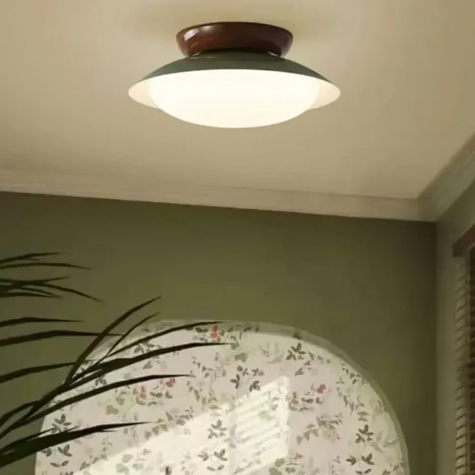 vintage flush ceiling lights for hallway