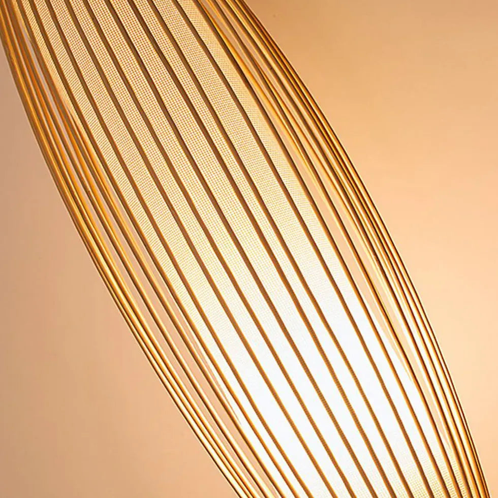 Bamboo Wall Light Led Living Room