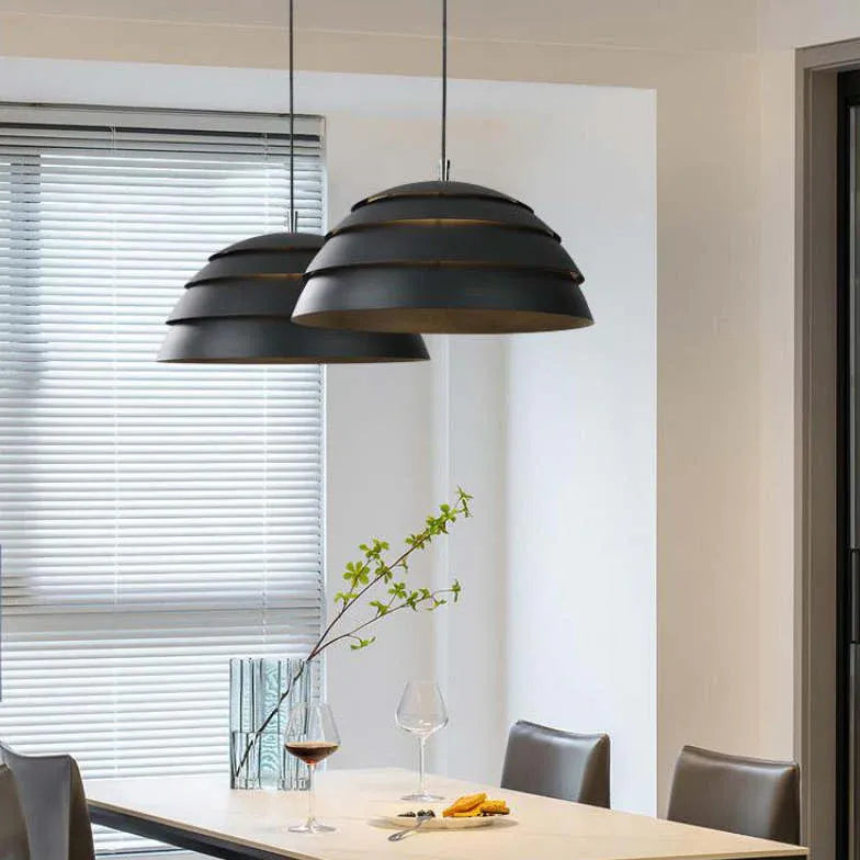 Cascading Hemispheres Dining Room Modern Pendant Light