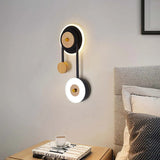 Geometry Modern Black Bedroom Wall Lights