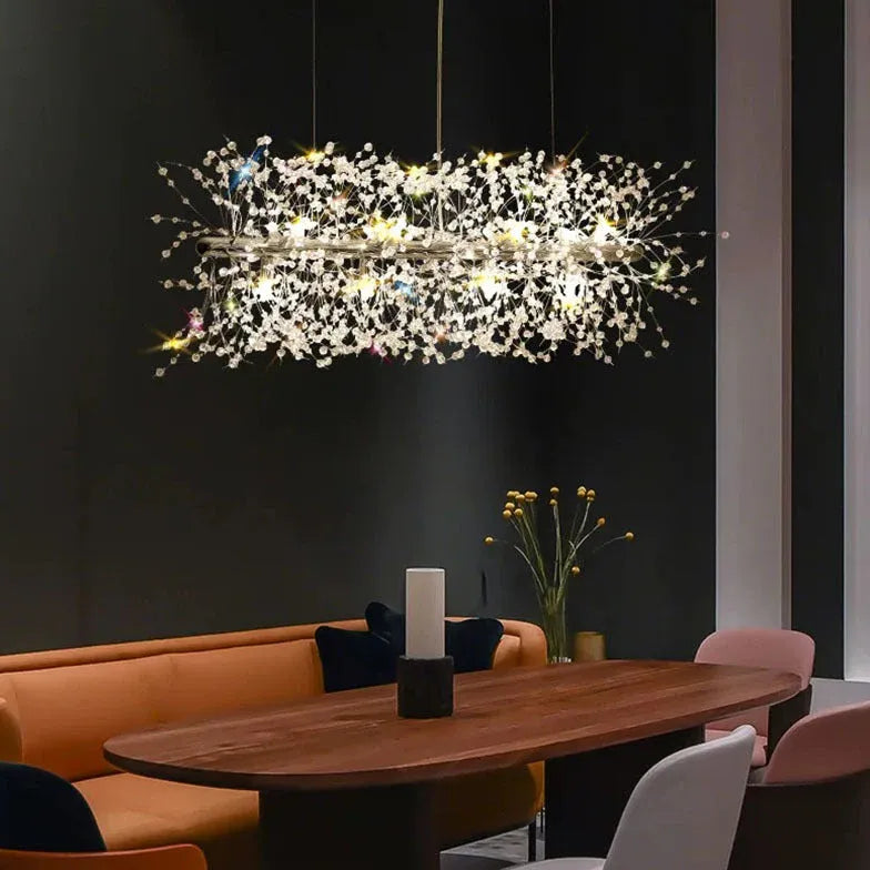 Transparent Branch Dining Room Modern Pendant Light