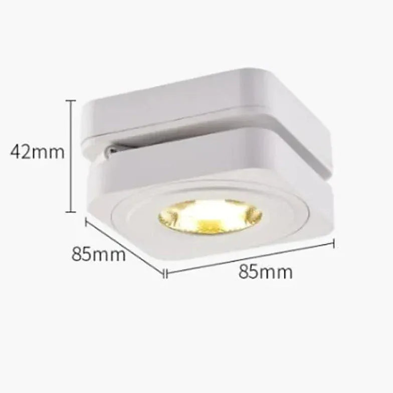 Rotating Led Modern Flush Ceiling Lights