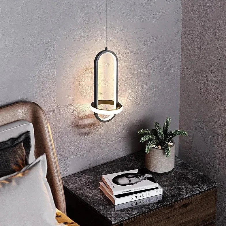 Oval Ring Bathroom Modern Pendant Light