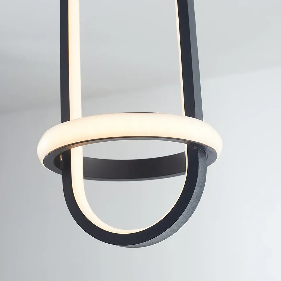 Oval Ring Bathroom Modern Pendant Light