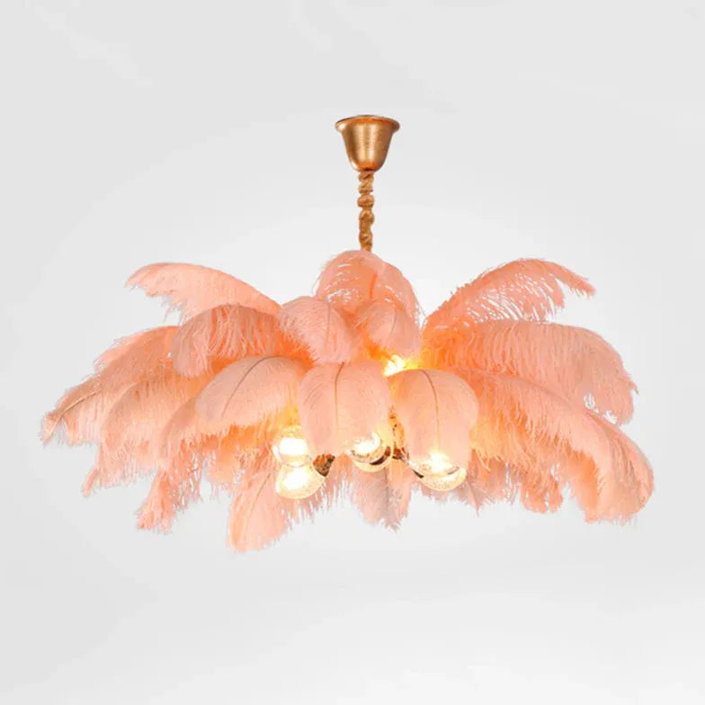 Feather Luxury LED Modern Pendant Light