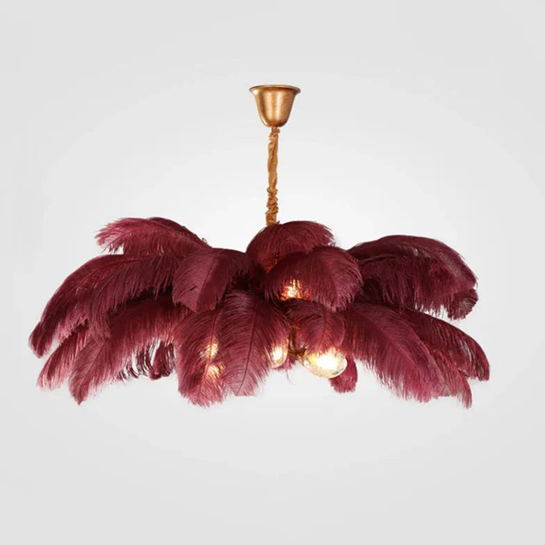 Feather Luxury LED Modern Pendant Light