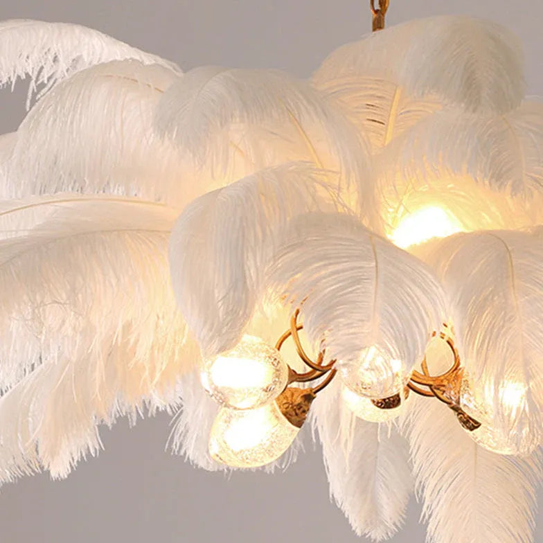 Feather Luxury LED Modern Pendant Light