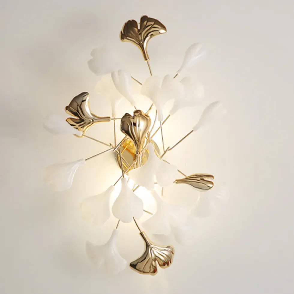 floral wall light for bedroom