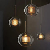 Bubble Art Glass Dining Room Pendant Light