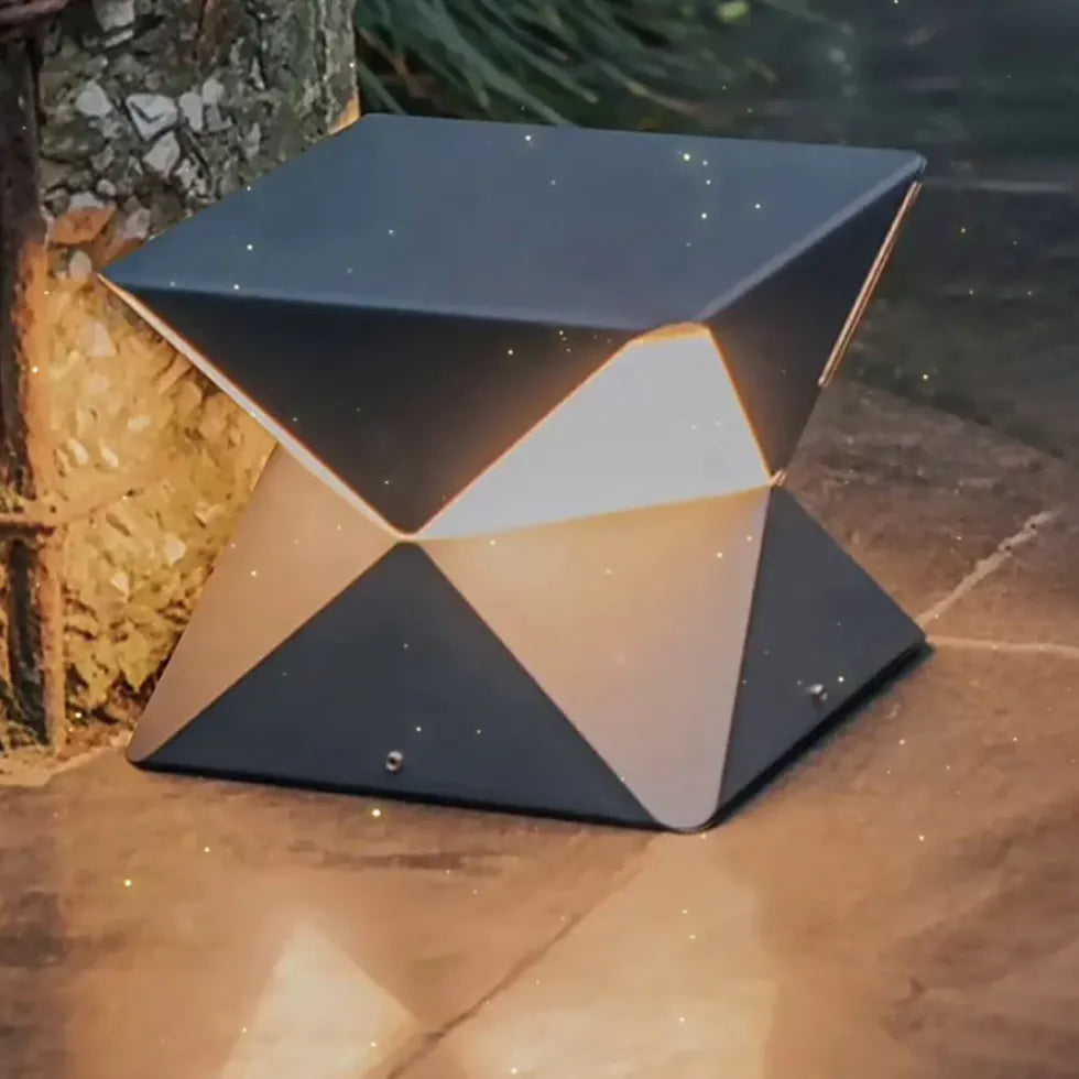 Geometric Folding Creativity Outdoor Floor lamps