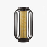 Brown Lantern Cylinder Outdoor Floor lamps