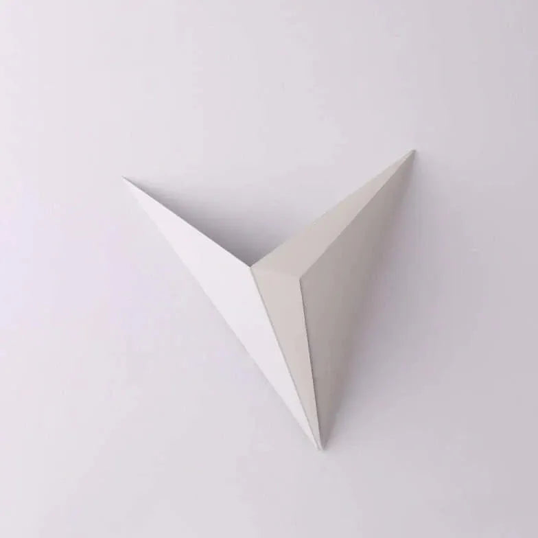 Upward Illumination Triangle Embedded Wall Lamp