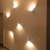 Upward Illumination Triangle Embedded Wall Lamp