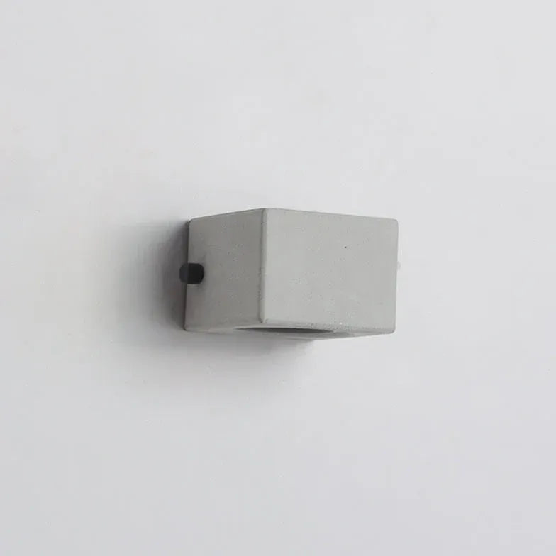 White Square Outdoor Up and Down Lights