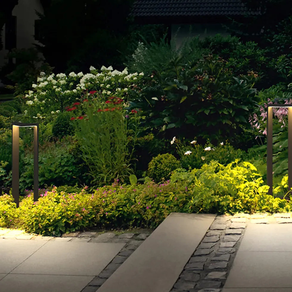 Minimalist LED Garden Bollard Lights