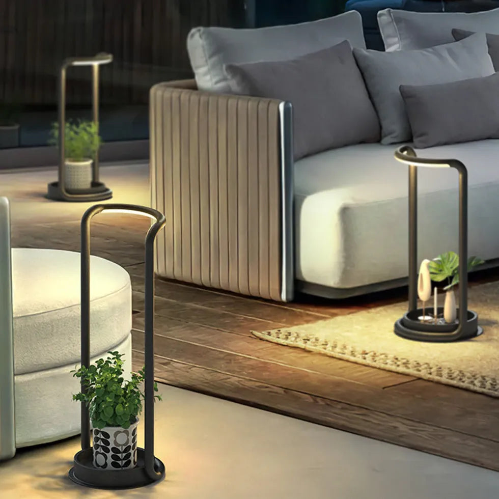 Plant Holder LED Outdoor Floor lamps