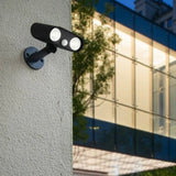 Dual head Solar Sensor outdoor Wall Lights