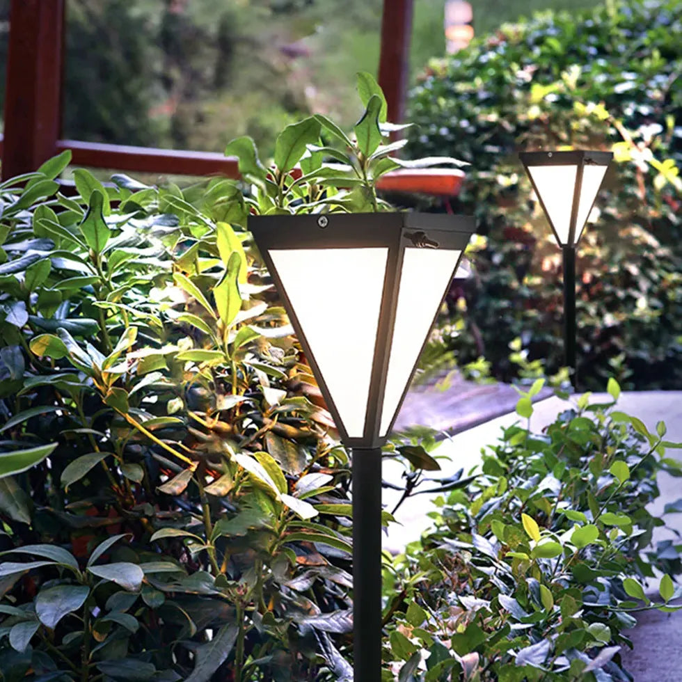 Diamond shaped Led solar Bollard Lights